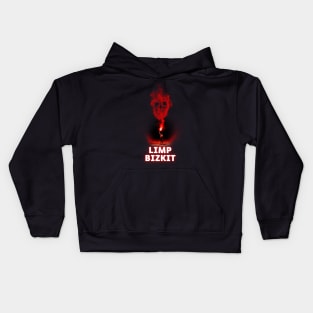 limp bizkit burn it on Kids Hoodie